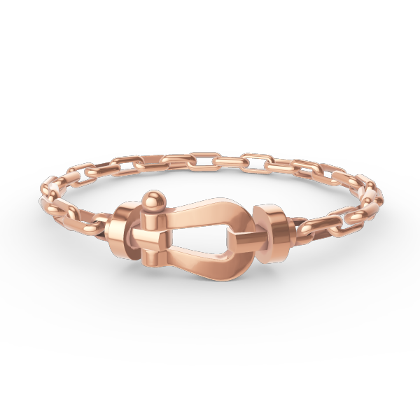 ¡®Jewelicorn¡¯FORCE LARGE HORSESHOE CLASP  METAL BRACELET