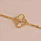 ¡®Jewelicorn¡¯CLOVER 5 FLOWERS LASER BRACELET