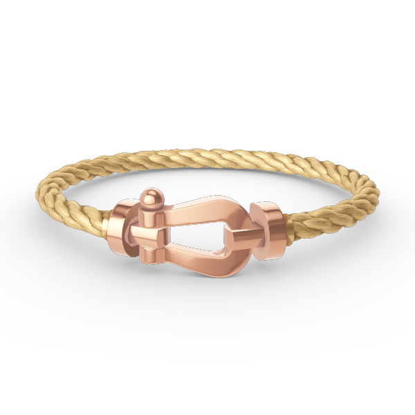 ¡®Jewelicorn¡¯FORCE LARGE HORSESHOE NO DIAMOND BRACELET ROSE GOLD