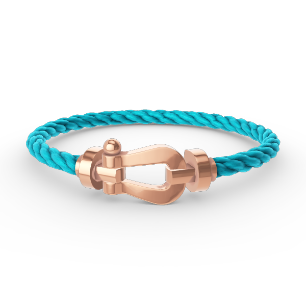 ¡®Jewelicorn¡¯FORCE LARGE HORSESHOE NO DIAMOND BRACELET ROSE GOLD