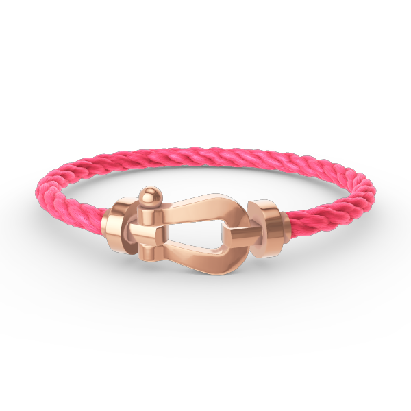 ¡®Jewelicorn¡¯FORCE LARGE HORSESHOE NO DIAMOND BRACELET ROSE GOLD