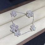 ¡®Jewelicorn¡¯FRIVOLE SILVER 5 FLOWERS BRACELET