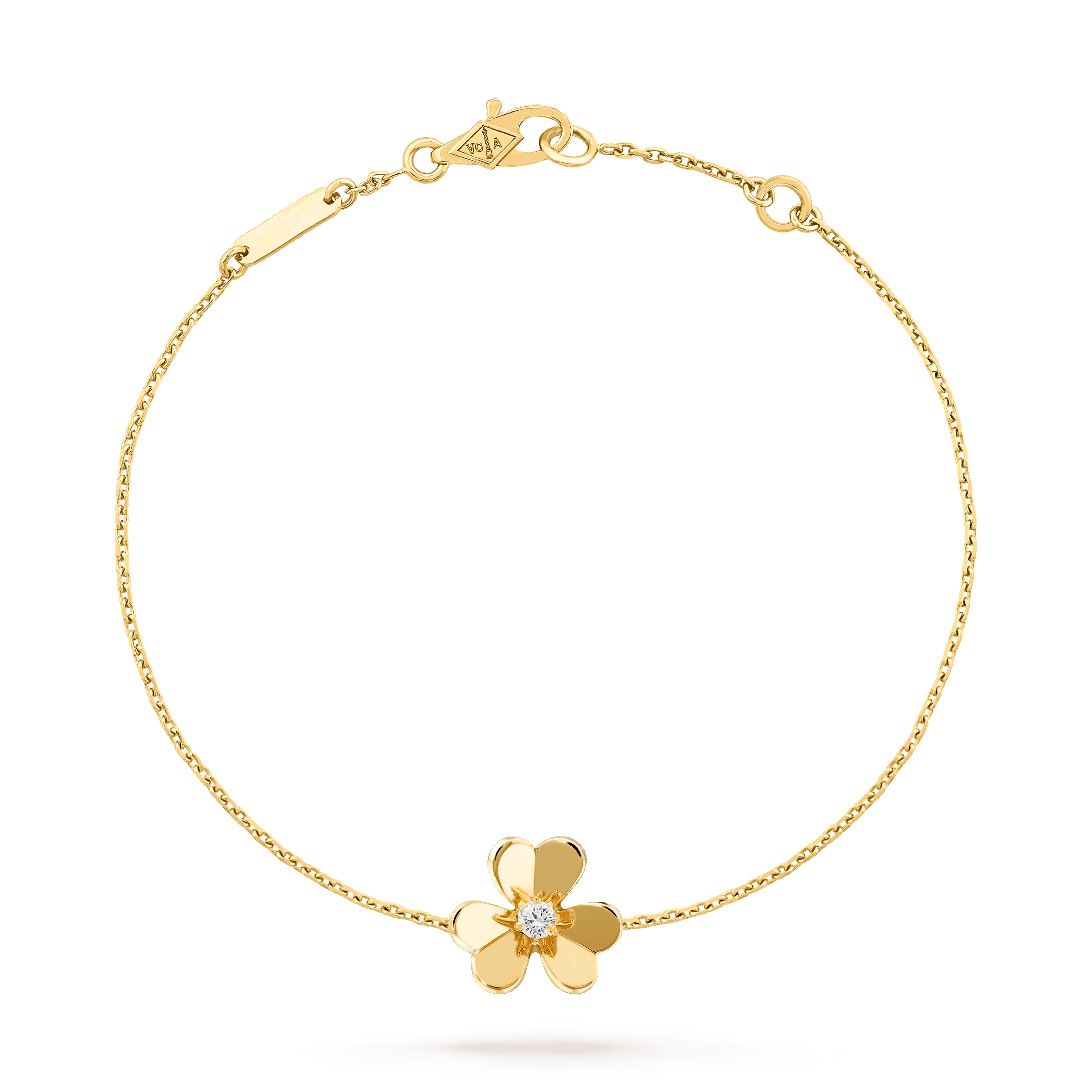 ¡®Jewelicorn¡¯FRIVOLE GOLD FLOWER BRACELET