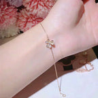 ¡®Jewelicorn¡¯FRIVOLE GOLD FLOWER DIAMOND BRACELET