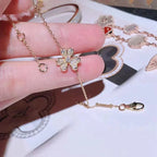 ¡®Jewelicorn¡¯FRIVOLE GOLD FLOWER DIAMOND BRACELET