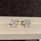 ¡®Jewelicorn¡¯FRIVOLE GOLD FLOWER DIAMOND EARRINGS
