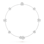 ¡®Jewelicorn¡¯FRIVOLE SILVER 9 FLOWERS NECKLACE