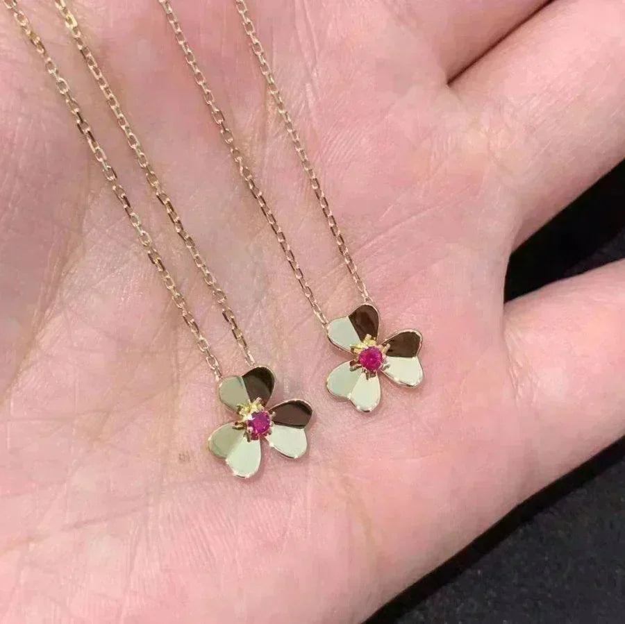¡®Jewelicorn¡¯FRIVOLE GOLD FLOWER NECKLACE