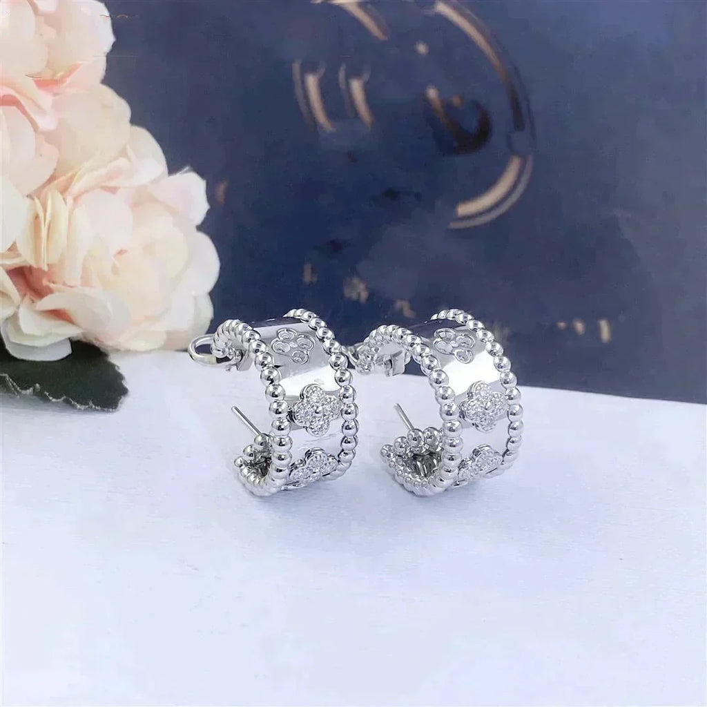¡®Jewelicorn¡¯PERLEE DIAMOND EARRINGS