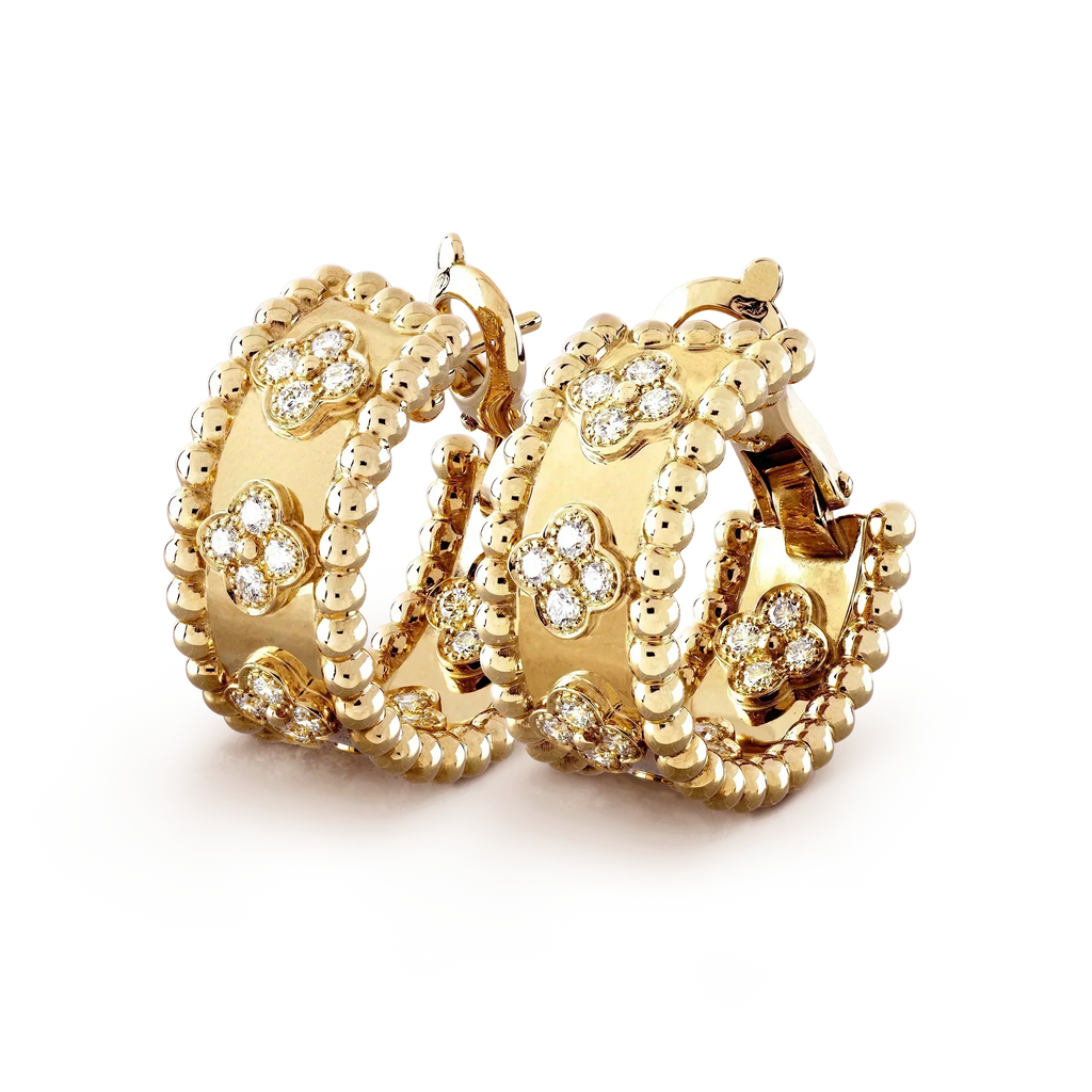 ¡®Jewelicorn¡¯PERLEE DIAMOND EARRINGS