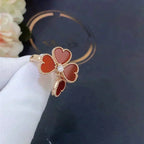 ¡®Jewelicorn¡¯SWEET CLOVER CARNELIAN RING