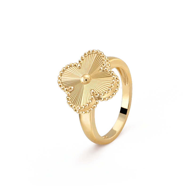 ¡®Jewelicorn¡¯CLOVER GOLD RING