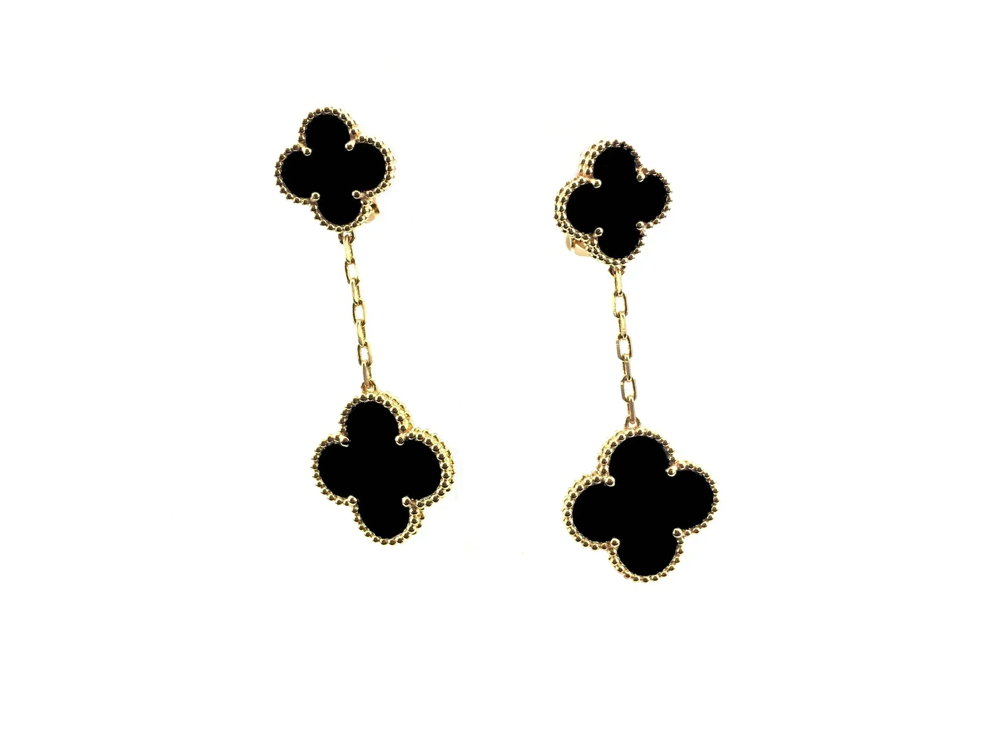 ¡®Jewelicorn¡¯CLOVER 2 MOTIFS  EARRINGS (MULTIPLE CHOICESC
