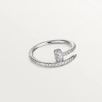 ¡®Jewelicorn¡¯JUSTE RING 1.8MM SILVER DIAMONDS