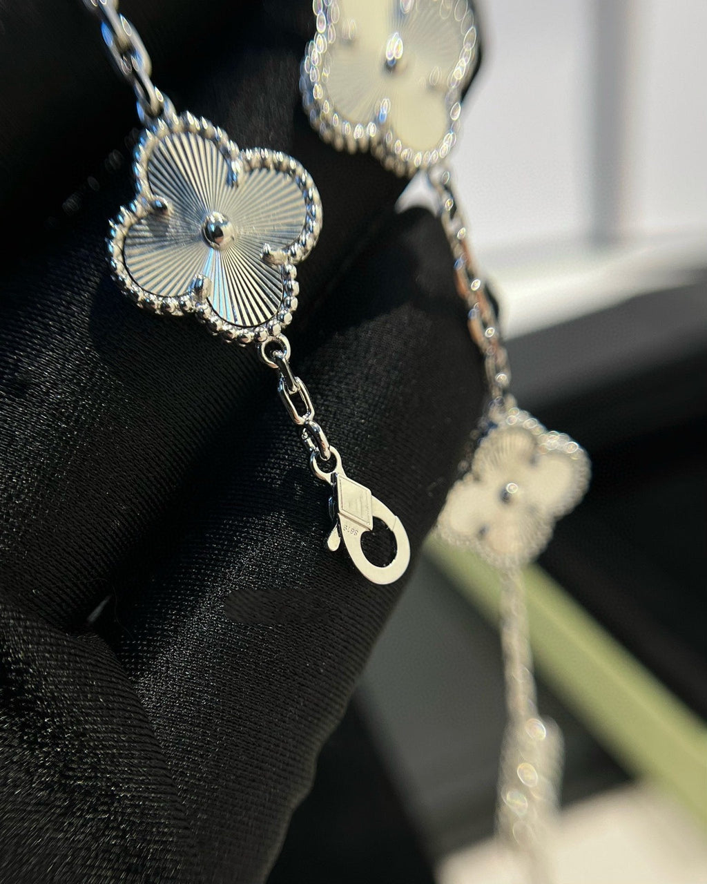 ¡®Jewelicorn¡¯CLOVER SILVER 5 MOTIFS BRACELET